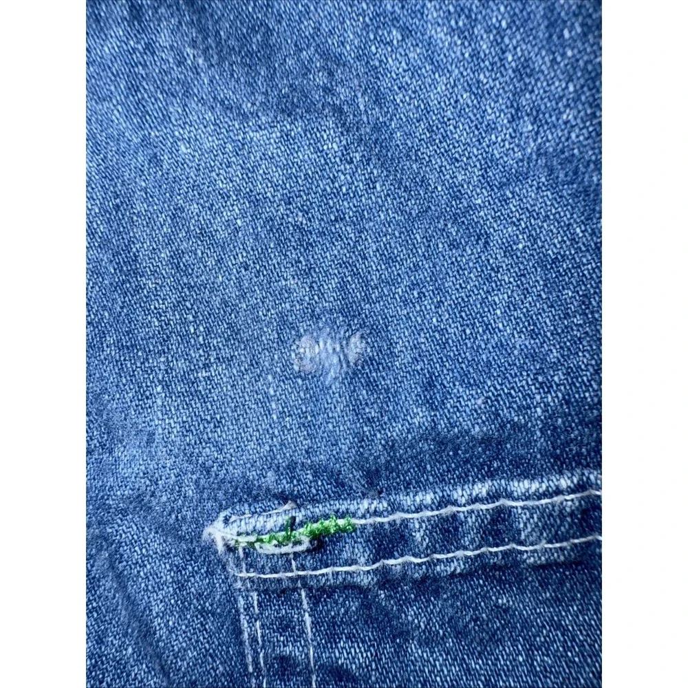 Vintage OshKosh Vestbak Denim Bib Overalls United‎ Garment Workers USA Made 6M